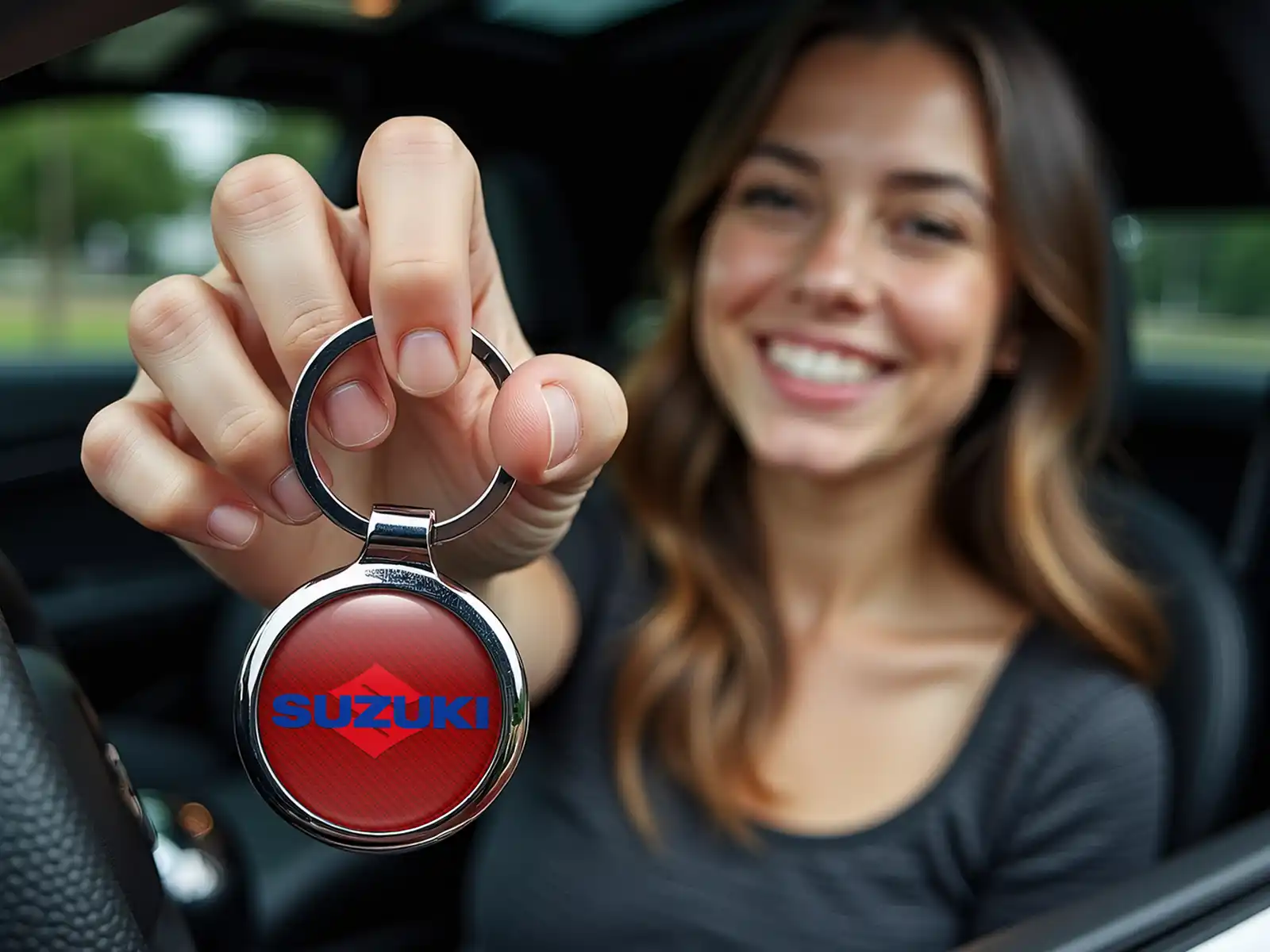 Suzuki Llaveros Personalizados Máx Logo
